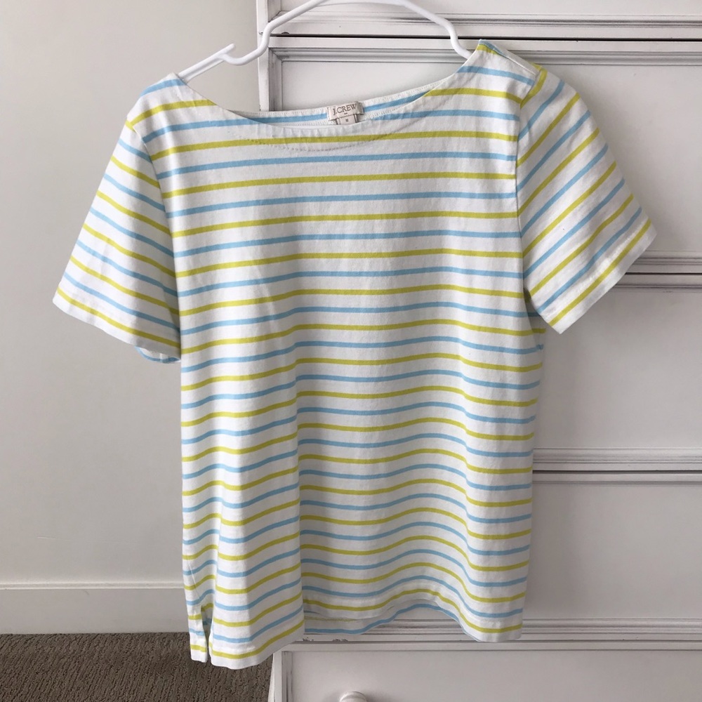 J Crew Striped T Shirt